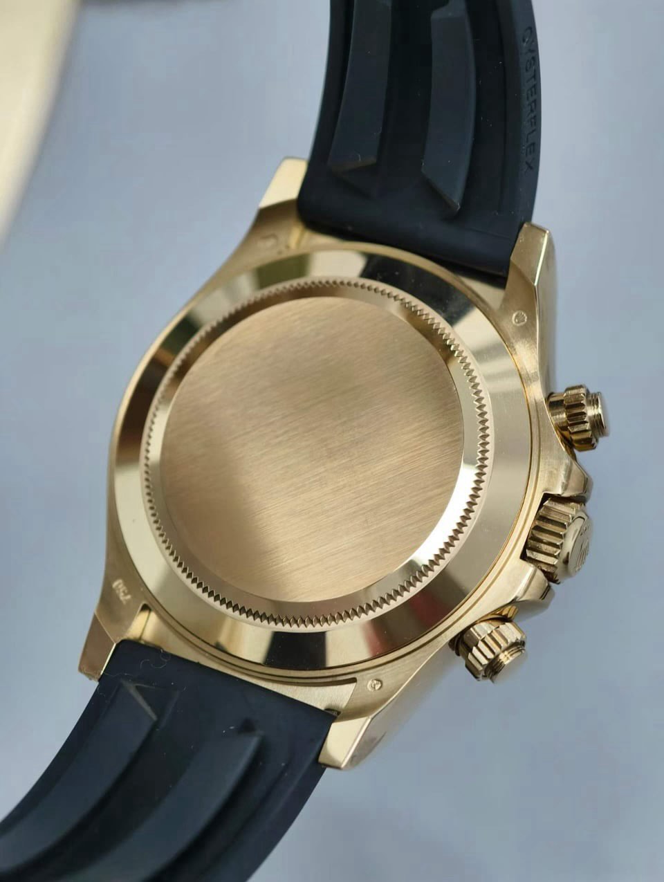 Ro*ex Eye Of The Tiger Gold Dial Silicon Belt Edition Premium Quality Luxury Watch cozyfox.shop