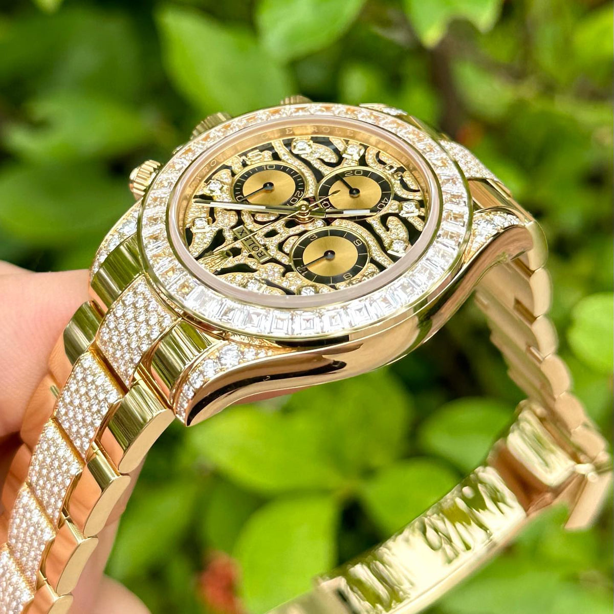 RLX Eye_Of_The_Tiger Golden Chain Bracelet Premium Quality cozyfox.shop