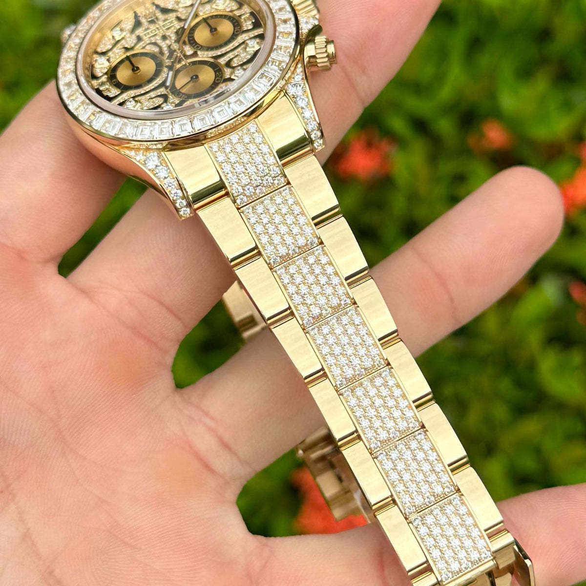 RLX Eye_Of_The_Tiger Golden Chain Bracelet Premium Quality cozyfox.shop