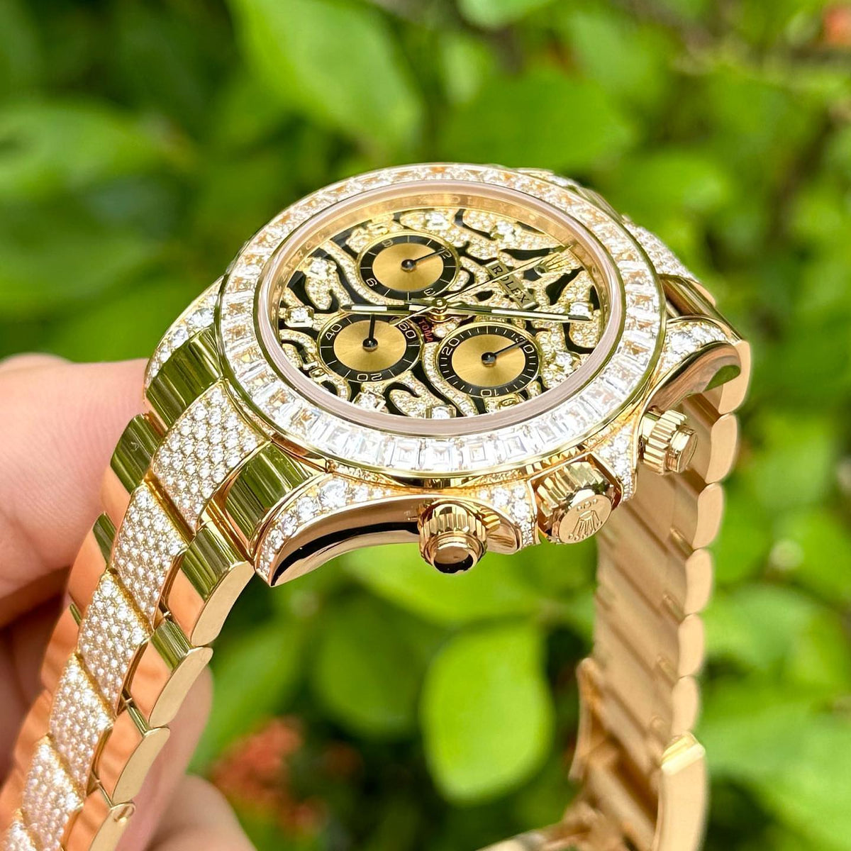 RLX Eye_Of_The_Tiger Golden Chain Bracelet Premium Quality cozyfox.shop