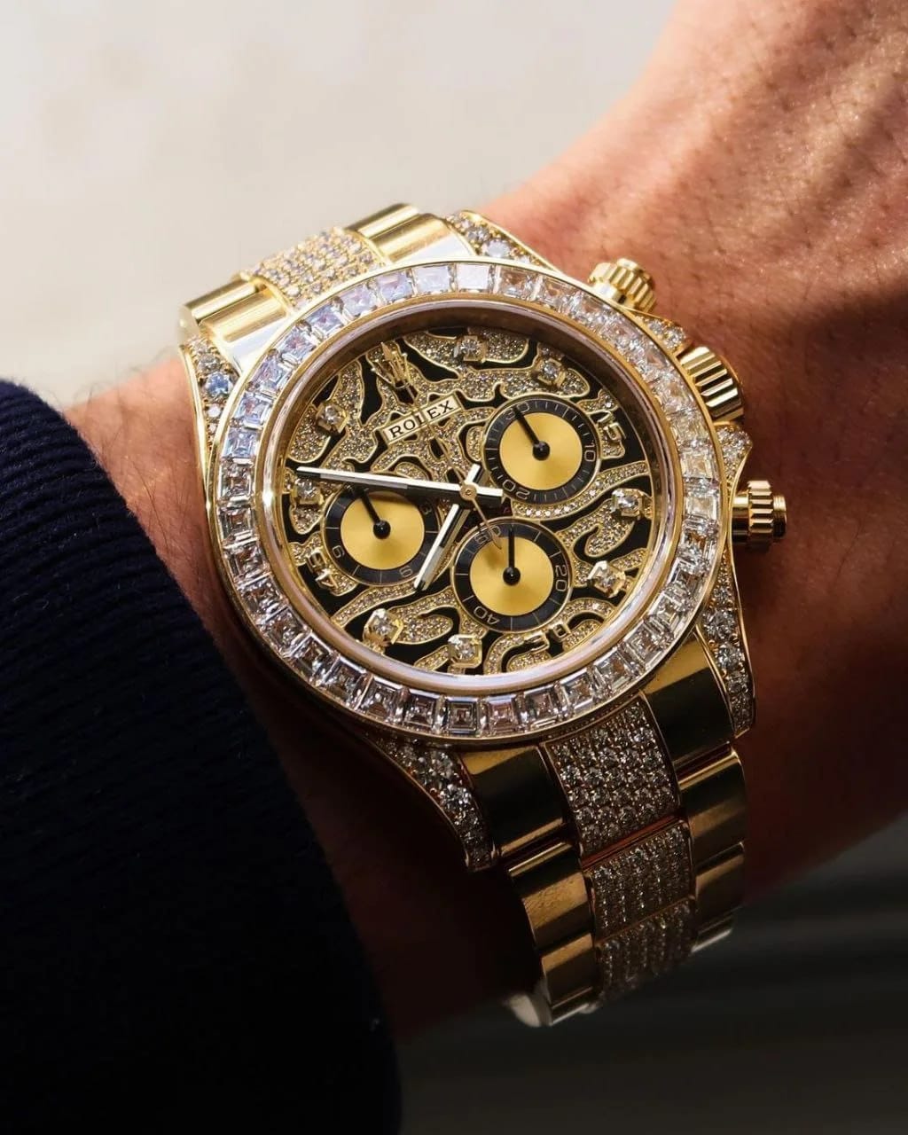 RLX Eye_Of_The_Tiger Golden Chain Bracelet Premium Quality cozyfox.shop