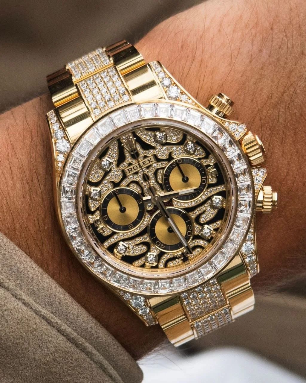 RLX Eye_Of_The_Tiger Golden Chain Bracelet Premium Quality cozyfox.shop