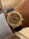 Ro*ex Eye Of The Tiger Gold Dial Silicon Belt Edition Premium Quality Luxury Watch cozyfox.shop
