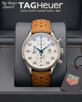Tag Heuee_r Carrera Calibre 16 Chronograph Brown-Silver